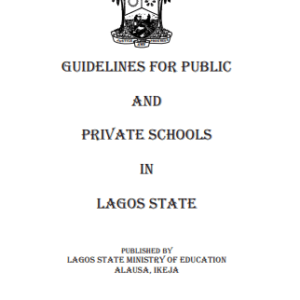 lagos state guideline