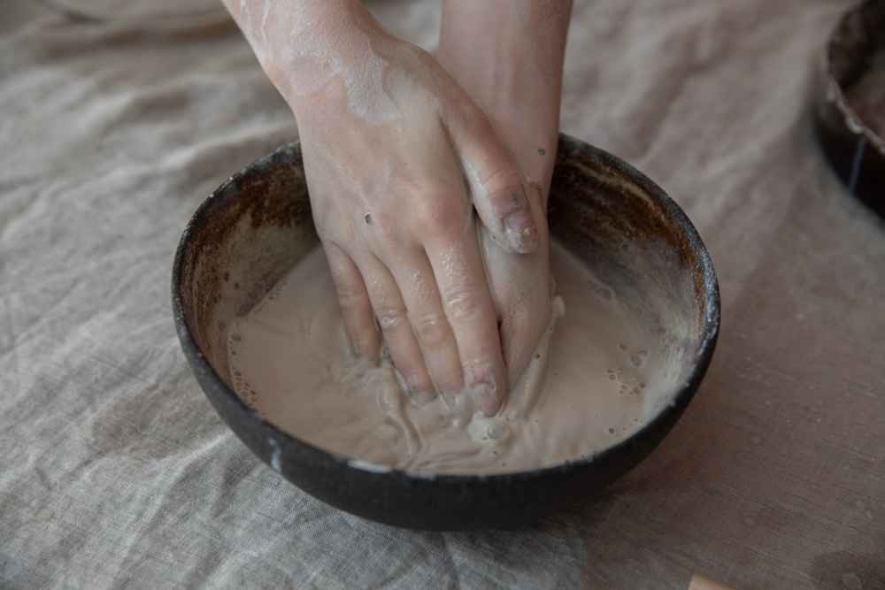 Mixing Clay