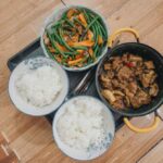 Cooked Rice on Ceramic Bowl