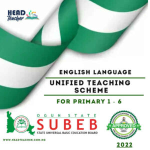 OGUN ENGLISH UNIFIED TEACHING SCHEME