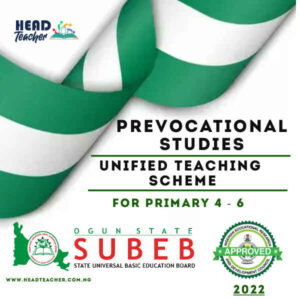 OGUN PREVOCATION UNIFIED TEACHING SCHEME