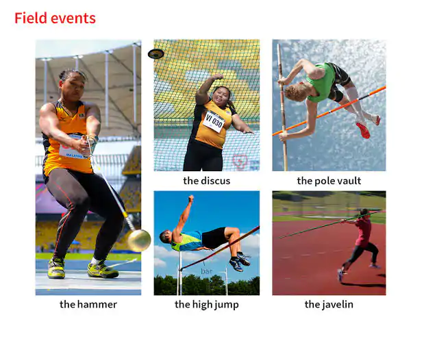 Field Events,High Jump And Long Jump