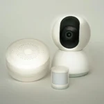 Smart home devices system. Security camera automation.