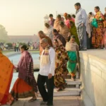 people standing near swimming pool