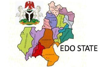 Map of Edo state